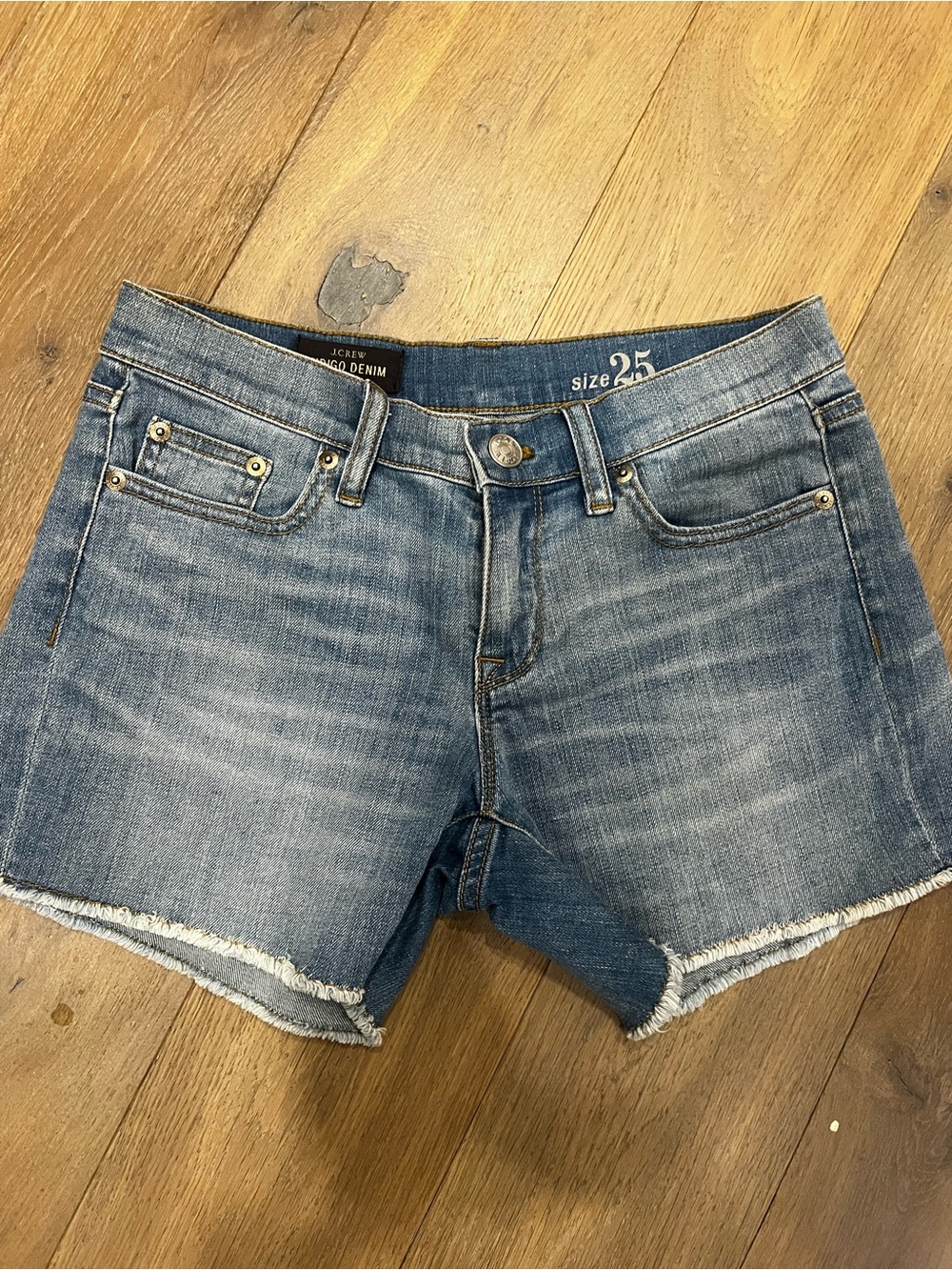 J. Crew Light Blue Denim Cutoff Shorts